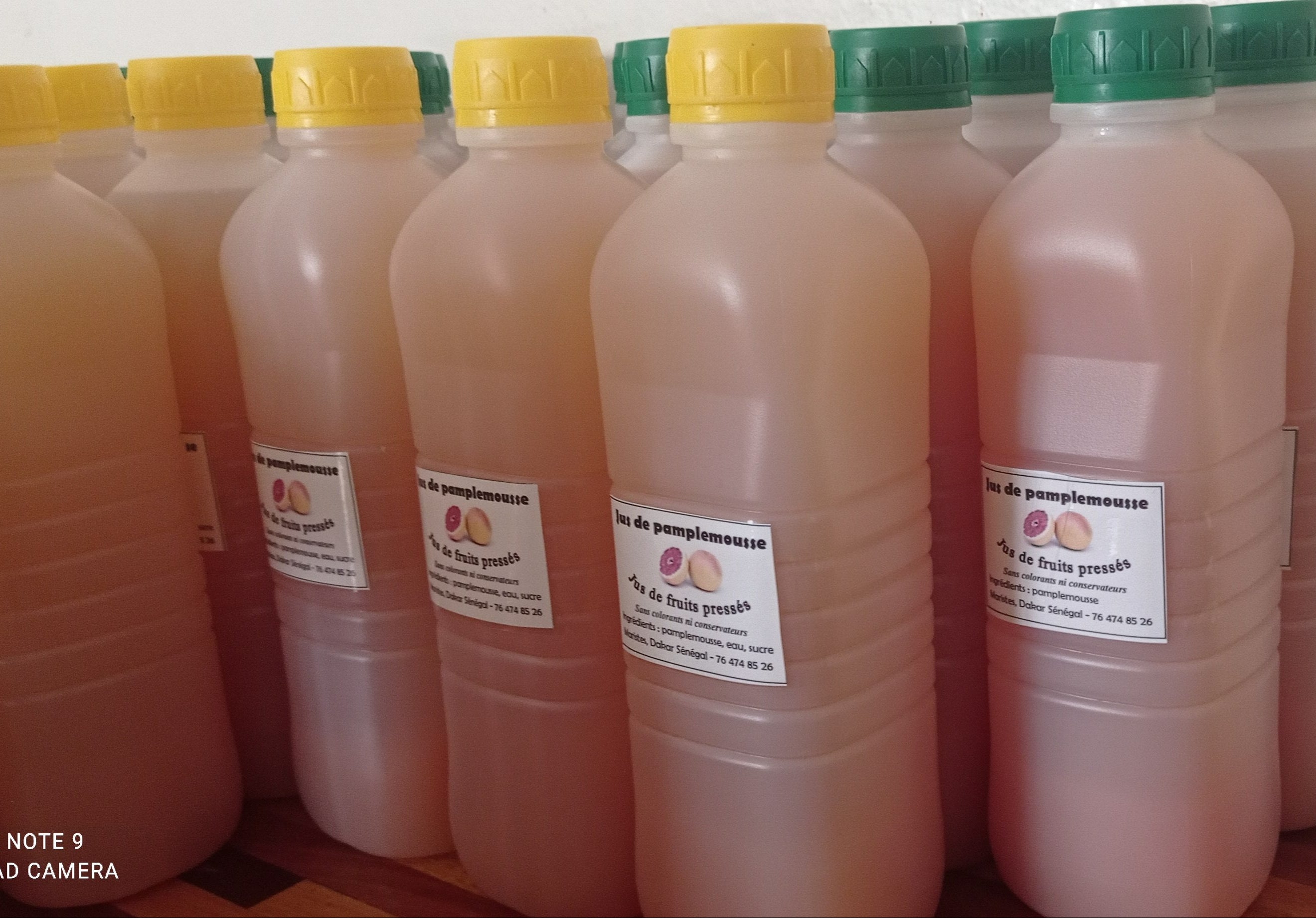 Jus de pamplemousse pressé naturel Sénégal Dakar